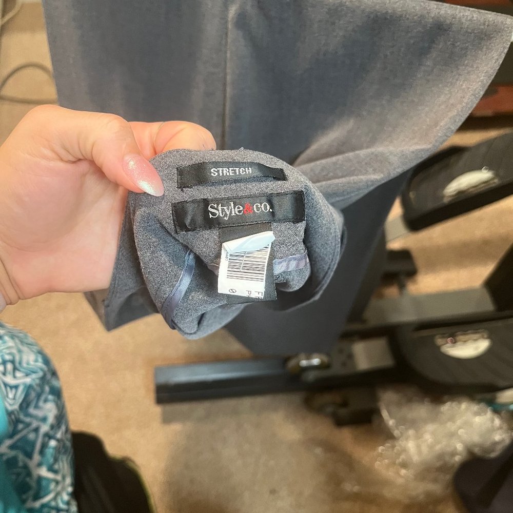 Style & Co Gray Pants